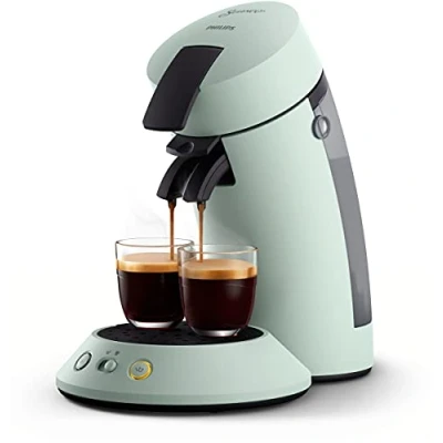 Image of Philips Senseo Original Plus CSA210/20 Coffee Pod Machine (Coffee Power Selection, Boost Technology, Recycled Plastic), Mint