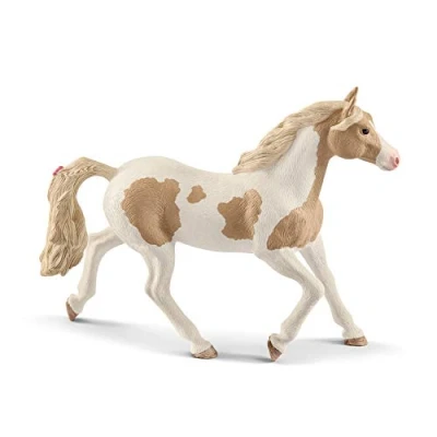 Image of schleich 13884 horse CLUB Paint mare Figurine for ages 5+, Beige