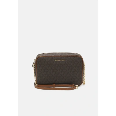 Image of Michael Kors JET SET Crossbody Across body bag, Women&#039;s, Size: One Size, Brown