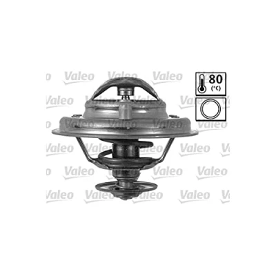 Image of 0052032975, 52032975, A0041539728, A0052032975 Engine thermostat VALEO 820064 80C with gaskets/seals BMW: 5 Saloon, 7, Touring, VOLKSWAGEN: Golf 4