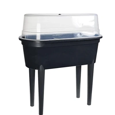 Image of Mini Greenhouse Plants Box Seedbed Table Propogator Garden Indoor Outdoor Flower