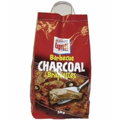Image of BBQ Barbecue Fuel Express Charcoal Briquettes Weight 5KG 702421