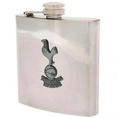 Image of Tottenham Hotspur Fc Spurs 6oz Stainless Steel Hip Flask Antique Style