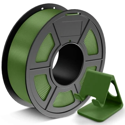 Image of JAYO PLA Filament 1.75mm Olive Green 1.1KG, 3D Printer Filament, Durable Strength, Accuracy +/ 0.02mm, 1.1KG Spool (2.2 LBS) Fits for Most FDM Printers