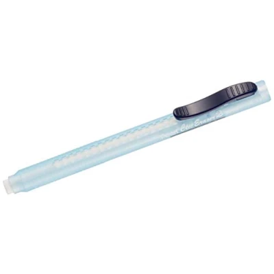Image of Pentel ZE11T C ClicEraser 2&quot; Refillable with ZER 2 Housing Semi Transparent Blue