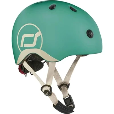 Image of Scoot &amp; Ride Children&#039;s Bicycle Helmet Forest 45 to 51 cm