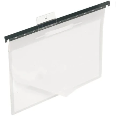 Image of Durable 260210 A4 PVC Suspension File Grey (Pack of 25)