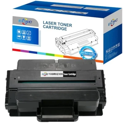 Image of ECSC Toner Cartridge 106R02309 / 3325 For Printer, Compatible With Xerox WorkCentre 3315 3315V (Black, 1 Pack)