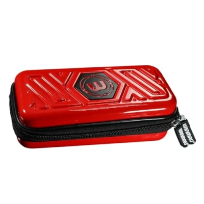 Image of WINMAU Armor G1 Darts Wallet Red Case Holds Fully Assembled and Accessories Impact Proof, Ultra Durable Secure