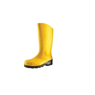 Image of Dunlop Protective Footwear (DUO19) Men Devon Safety Boots, Yellow, 7 UK