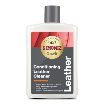 Image of SIMONIZ SAPP0184A Conditioning Leather Cleaner, White, 475ml