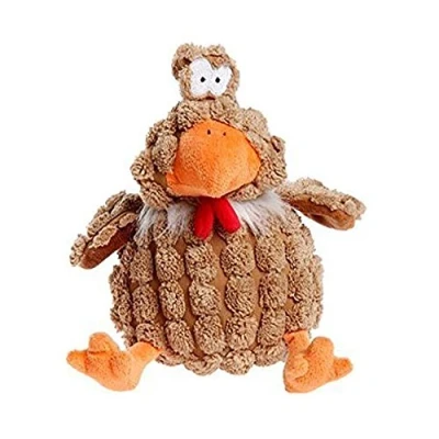 Image of Petface Farmyard Buddies Chunky Chicken Plush Dog Toy