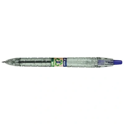 Image of Pilot Ecoball Recycled Ballpoint Medium, Blue, Pack of 10