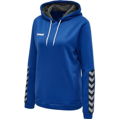 Image of hummel Women&#039;s Hmlauthentic Poly Hoodie Woman True Blue
