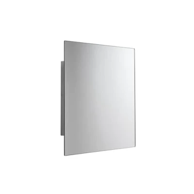 Image of Croydex Dart Square Bathroom Cabinets with Mirror, Concealed Cabinet Storage, Supplied Fully Assembled, Easy to Install, Mirror Cabinets, All Fixtures Included, 45x45cm