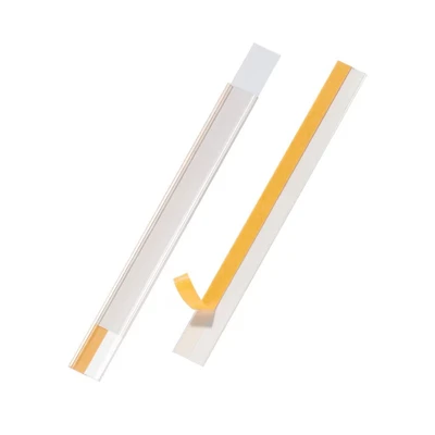 Image of Durable 802319 SCANFIX Self Adhesive Scannable EPOS Ticket Holder Strip 200 x 20 mm Pack of 50