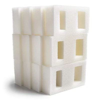 Image of LTWHOME Compatible Foam Filter Block Replacement Fit for Fluval Spec Aquarium (Pack of 12)
