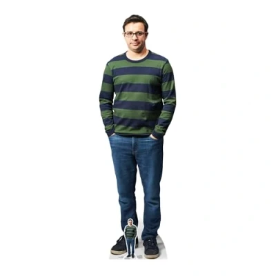 Image of STAR CUTOUTS SC1569 Adam Friday Night Dinner Simon Bird Lifesize Cardboard Cutout/Standee/Standup, Solid, Regular
