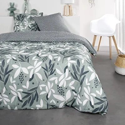 Image of TODAY Duvet Cover Set, Cotton, Blue, Jumeau XL