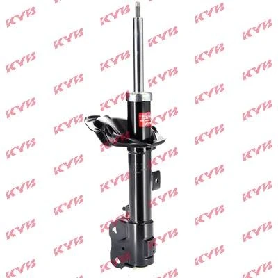 Image of 4060A174, 5202ZR Shock absorber KYB Excel G 339080 Front Axle Right Gas Pressure Twin Tube Suspension Strut, Damper with Rebound Spring Top pin