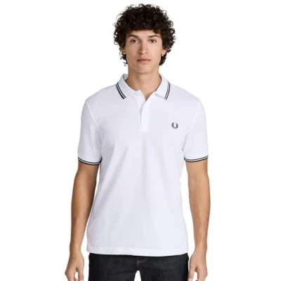 Image of Fred Perry Polo Shirt M3600 White size L