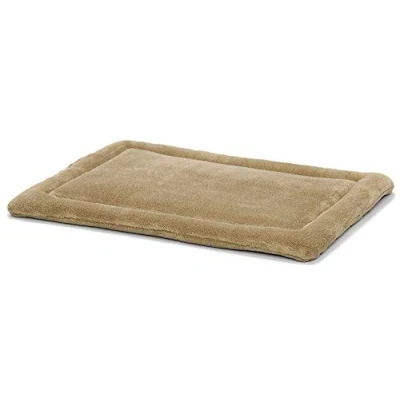 Image of MidWest Homes for Pets Deluxe Micro Terry Dog/Cat Bed, 45.72cm (18 Inch) Long; Taupe; Model 40618 TP