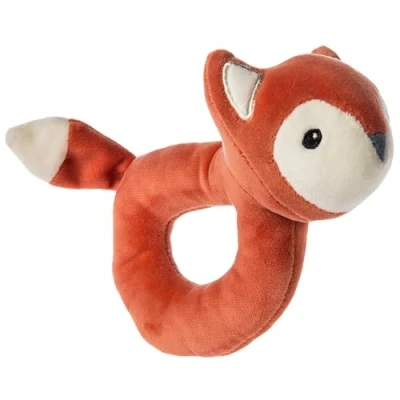 Image of Mary Meyer Leika Baby Rattle, 15.25 Centimetres, Little Fox