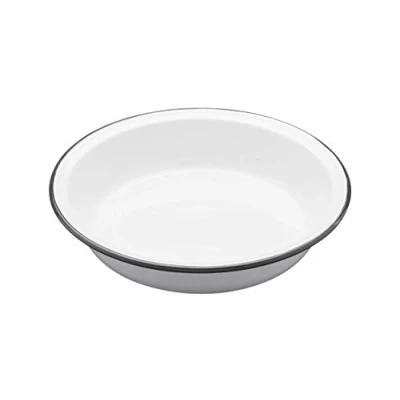 Image of Living Nostalgia Enamel 22cm Round Pie Dish