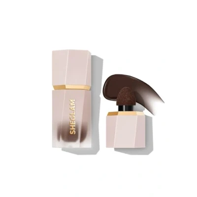 Image of SHEGLAM Sun Sculpt Cool Toned Liquid Contour Stick Long Lasting Cream Bronzer Makeup Camel Suede