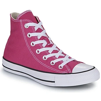 Image of Converse Chuck Taylor ALL STAR Unisex Hightop trainers, Size: 3.5, Berry smoothie Textile