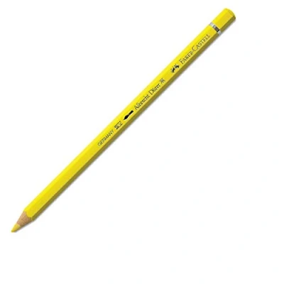 Image of Faber Castell Art &amp; Graphic Albrecht Dürer Watercolour Pencil, (106), Light Chrome Yellow, For Art, Craft, Drawing, Sketching, Home, School, University, Colouring