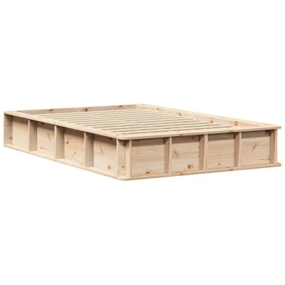 Image of Vidaxl with Storage Brown 120 x 200 cm Wood