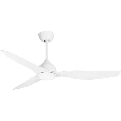 Image of Pam LED 3 Blade Ceiling Fan White, Opal, 2800 4000 5700K