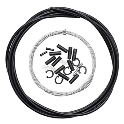 Image of Dymoece Bike Shifter Cable，Bicycle Shift Cable housing Set Derailleur Hose Kit for Shimano Sram Mountain MTB Road