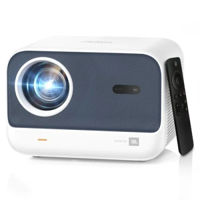 Image of 【Sound by JBL】Projector, 700ANSI Native 1080P Mini Projector, Auto Focus &amp; Vertical Keystone Portable WiFi 6 Bluetooth 50% Zoom Yaber Projector for Bedroom/Home Cinema/Outdoor/iOS/Android