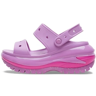 Image of Crocs Classic Mega Crush Sandal, Bubble, 6 UK Men / 7 Women