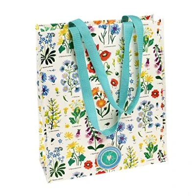 Image of Rex London Reusable Eco friendly Shopping Bag Choice Of Design (Wild Flowers)