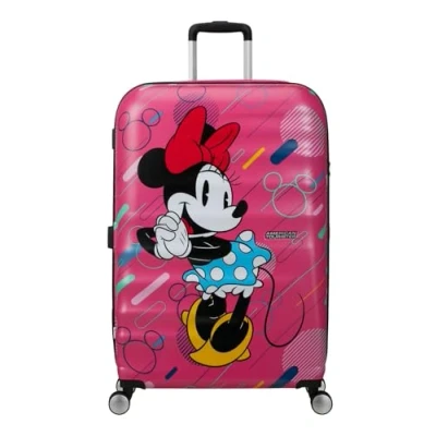 Image of American Tourister Disney Wavebreaker Large Check in Minnie Future Pop