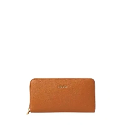 Image of LIU JO ZIP Around Wallet congac, Women&#039;s, Size: One Size, Congac