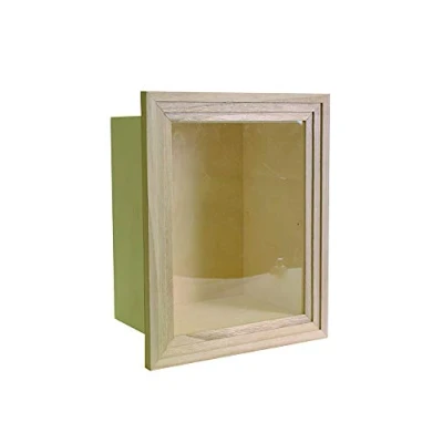 Image of Artemio Wooden Window Frame For Miniatures 23.5 x 28.5 14 cm, Wood
