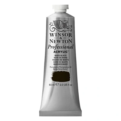 Image of Winsor &amp; Newton 2320386 60 ml Professional Acrylic Colour Mars Black
