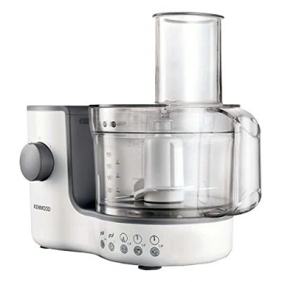 Image of Kenwood Compact Food Processor, 1.4L Bowl, Blender, Emulsifying, Chopping Blade, Shredder Disc 400W, FP120, White