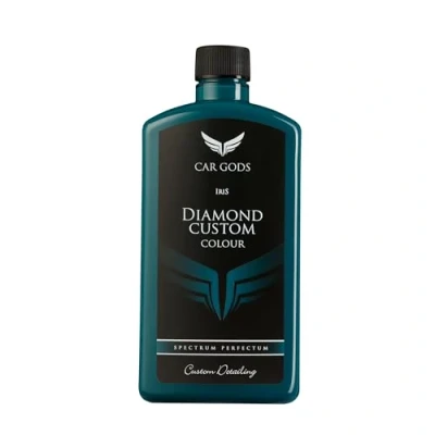 Image of Car Gods Iris Custom Color Turquoise 3 in 1 Polish Wax Colour Restorer &amp; Scratch Remover 500ml 16 Colours Available