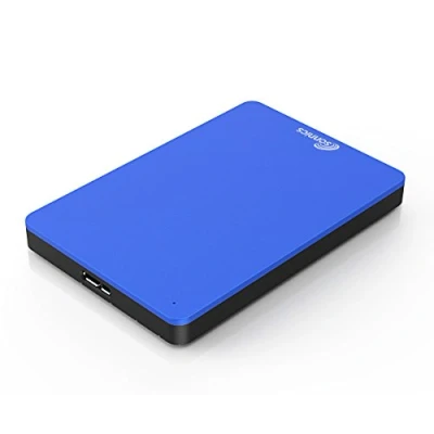 Image of Sonnics 320GB Blue External Portable Hard drive USB 3.0 Compatible with Windows PC, Mac, Smart tv, XBOX ONE &amp; PS4