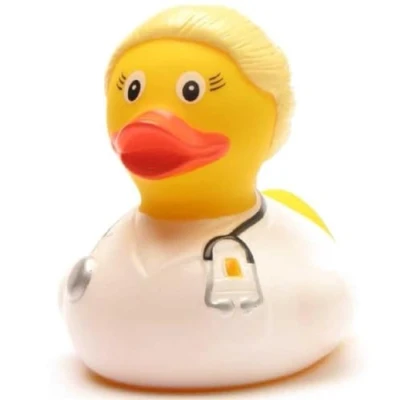 Image of Duckshop I Rubber Duck female doctor Bath