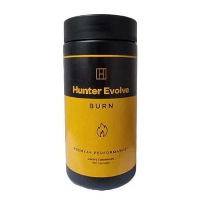Image of Hunter Burn 180 Fat Burner Diet Pills 100% Natural Ingredients UK Made Premium Supplement