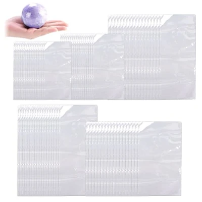 Image of 5 Sizes Heat Shrink Wrap Bag 500Pcs Film Seal Bag, for Wrapping Soap Bath Bomb Candles