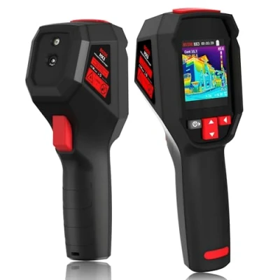 Image of BSIDE Thermal Imaging Camera 240x240 Resolution 15 Color Palettes Infrared 4F to 1022F 25Hz Rechargeable handheld Imager with Laser Pointer 50FOV for Home Inspection HVAC