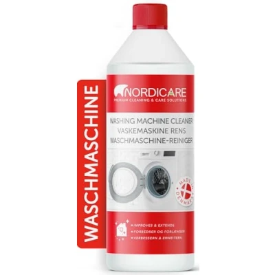 Image of Nordicare Washing Machine Cleaner Deep Clean and Service, Professional Cleaning Descaler Removes Dirt Limescale Odors (1000ml)