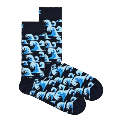 Image of Happy socks WAVES women&#039;s High in Multicolour